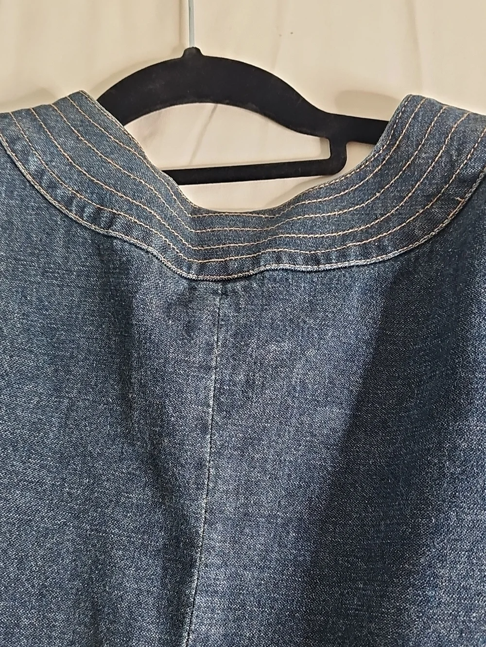 SONOMA Denim Double-Breasted Jacket - Dark Blue - Picture 7 of 9